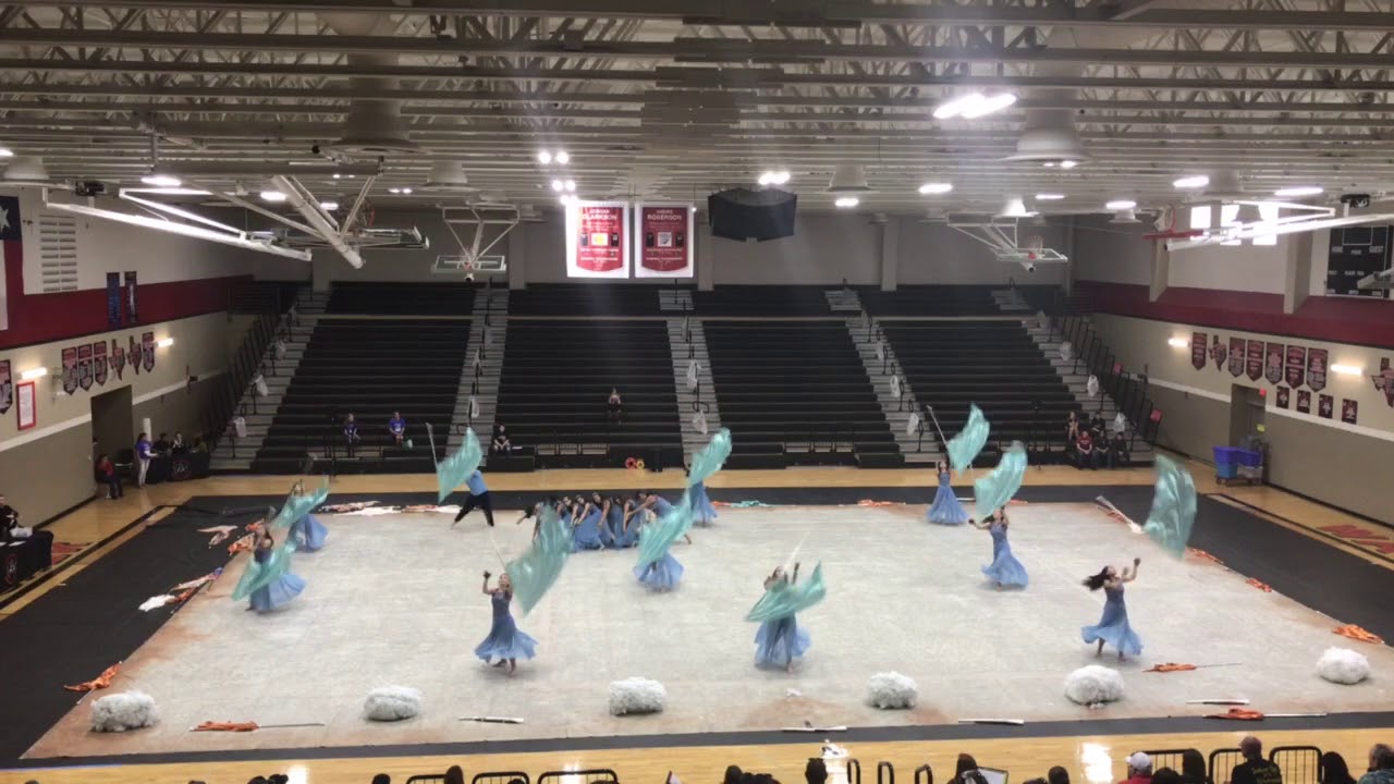 Teca Color Guard “The Touch of an Angel” by Robert E. Lee Colorguard @ TECA Contest 3/24 ...
