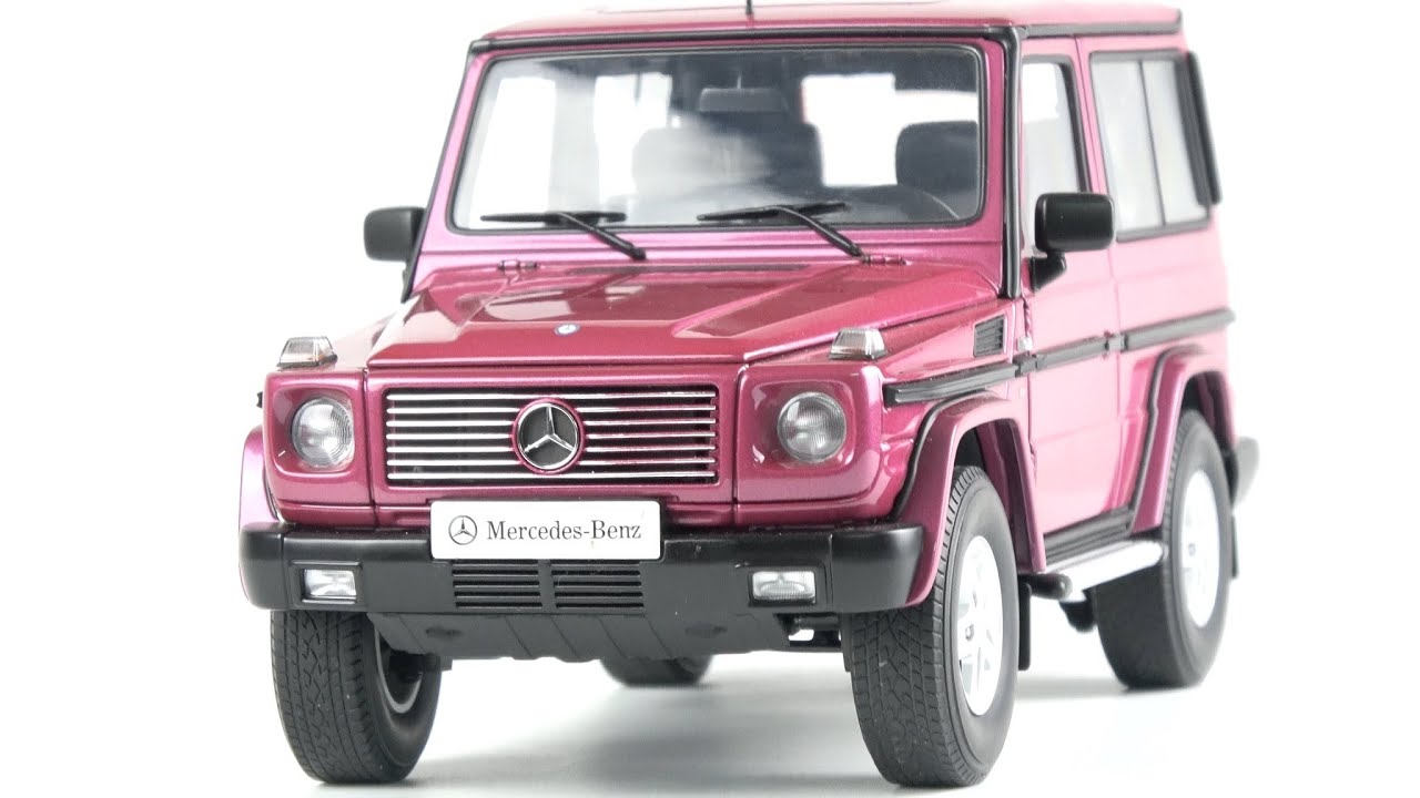 1/18 AUTOArt Mercedes-Benz G500 1998 review - 4K High quality