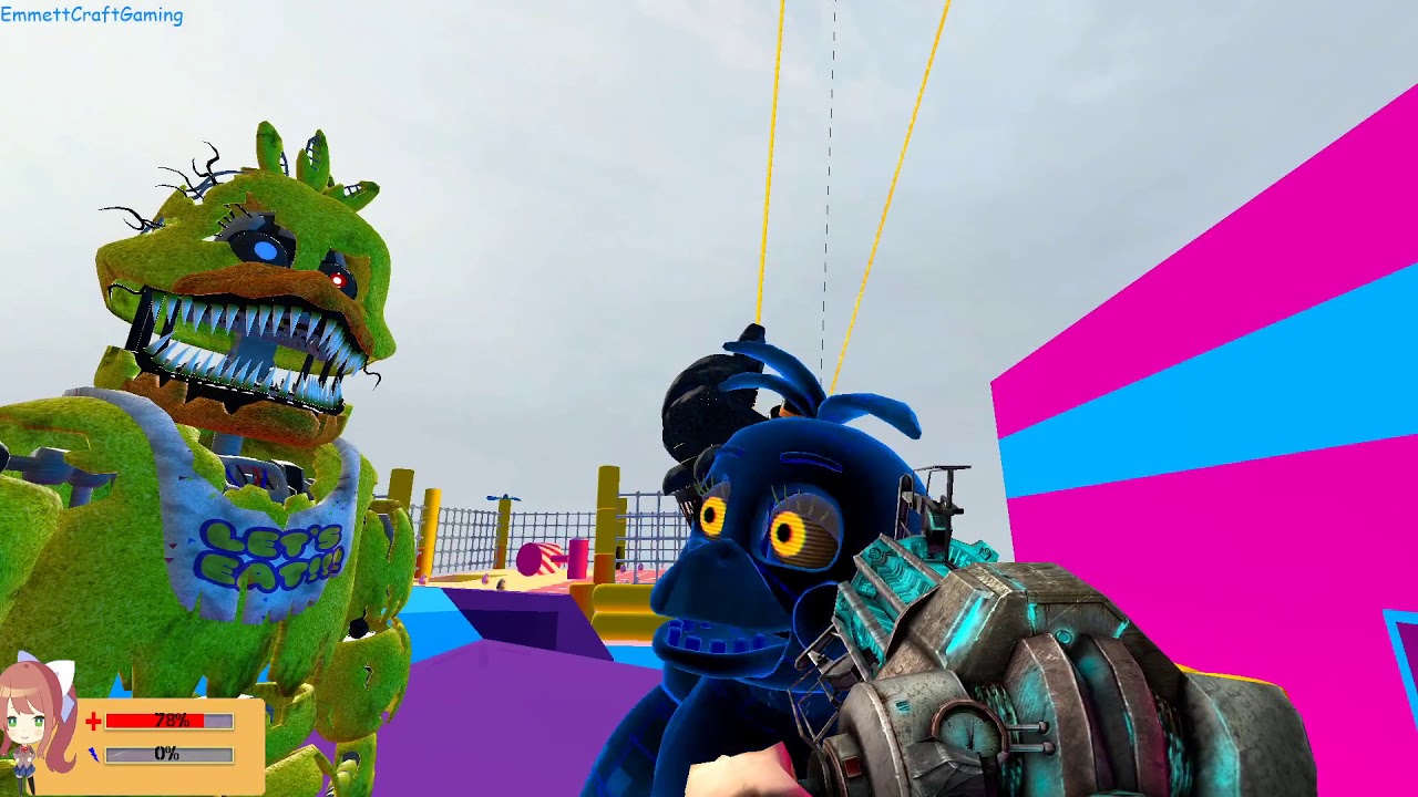 Foxy and friends are in Fall Guys part 2