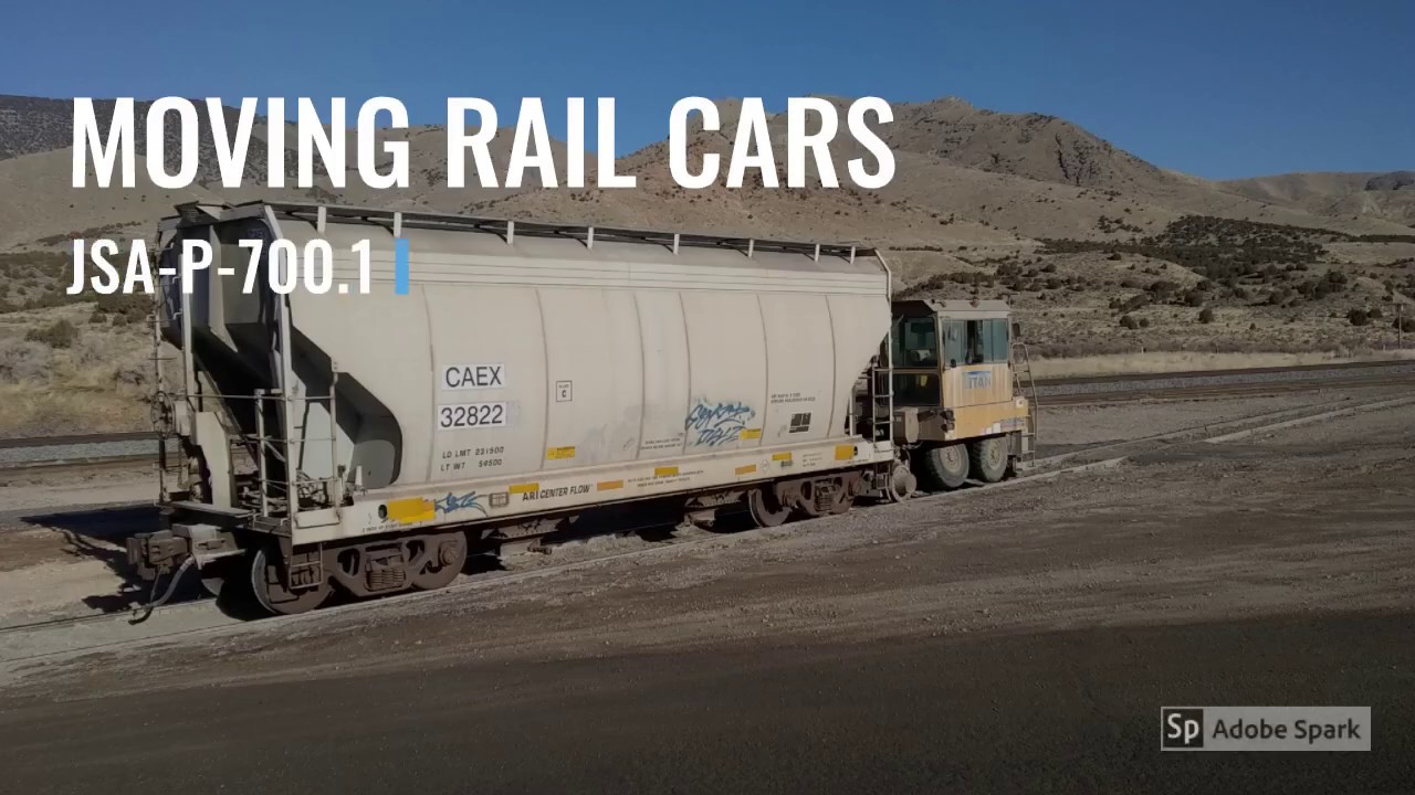 Moving Rail Cars YouTube