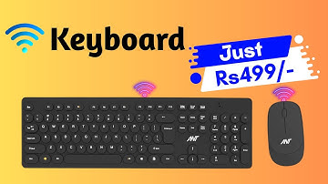 Ant PC Wireless Keyboard & Mouse Combo Unboxing & Review 🔥 Best Wireless Keyboard Mouse Combo 2025?