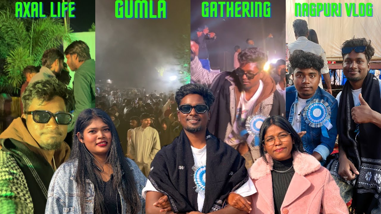 AXAL LIFE - GUMLA CHRISTMAS NITESH KACHHAP KR SATH | NAGPURI VLOG | 2025 