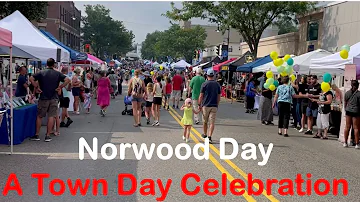 A Town Day Celebration in USA