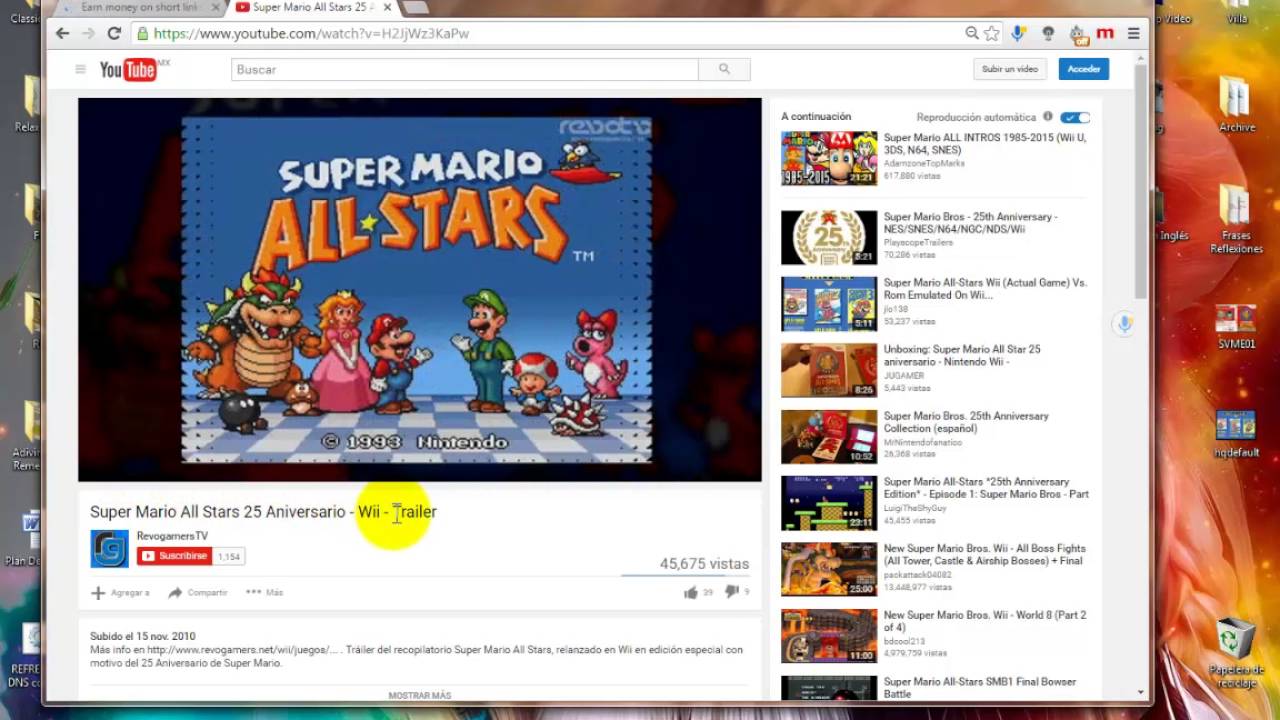 super mario all stars wii wbfs