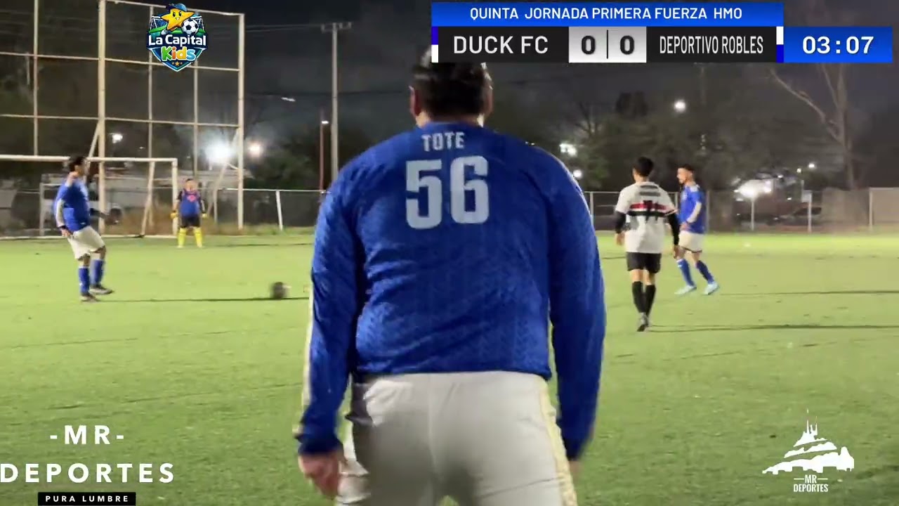 Duck FC y deportivo Robles futbol primera fuerza 🔥🏆⚽️🔝