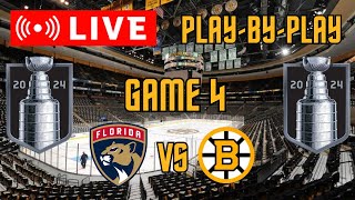 LIVE: Florida Panthers VS Boston Bruins GAME 4 Scoreboard/Commentary!