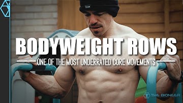 Why Everyone Should do Bodyweight Rows - Underrated core exercise!