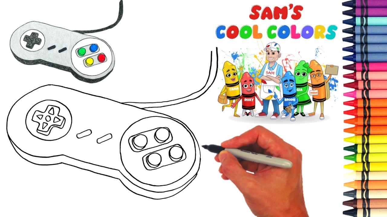 Drawing Games - draw & color (gameplay) 