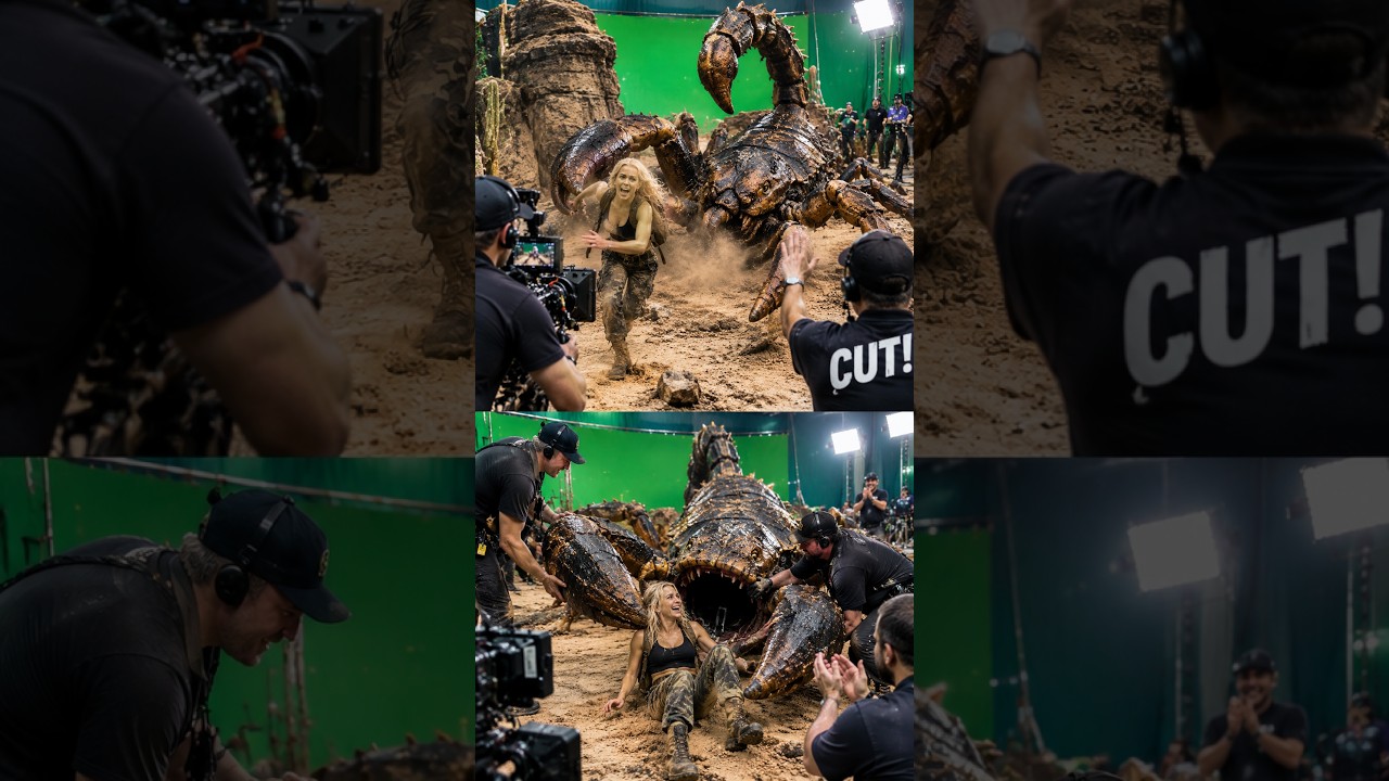 Giant Scorpion Attacks Actor! 😱🦂 | Hollywood BTS Movie Shoot 🎬