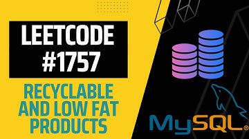 How to solve Leetcode #1757- Recyclable and Low Fat Products