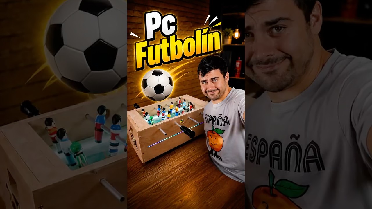 El PC más loco del Mundial es un FUTBOLÍN