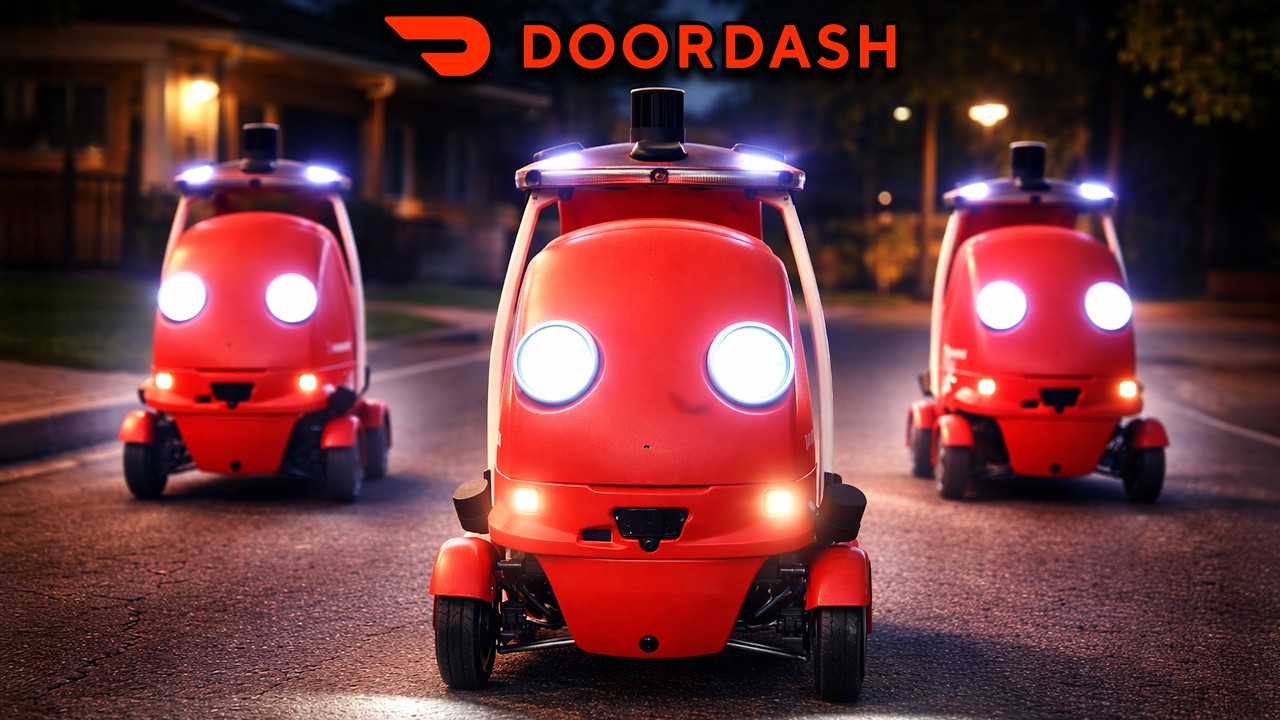 These DoorDash Robots Are Taking Over (Ai)