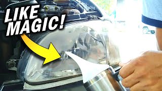 Permanently Restore Faded Car Headlights | Clear Foggy Headlights for Good