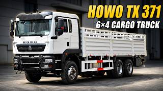 HOWO TX 371 6×4 Cargo Truck | Heavy-Duty Sideboard Truck Walkaround