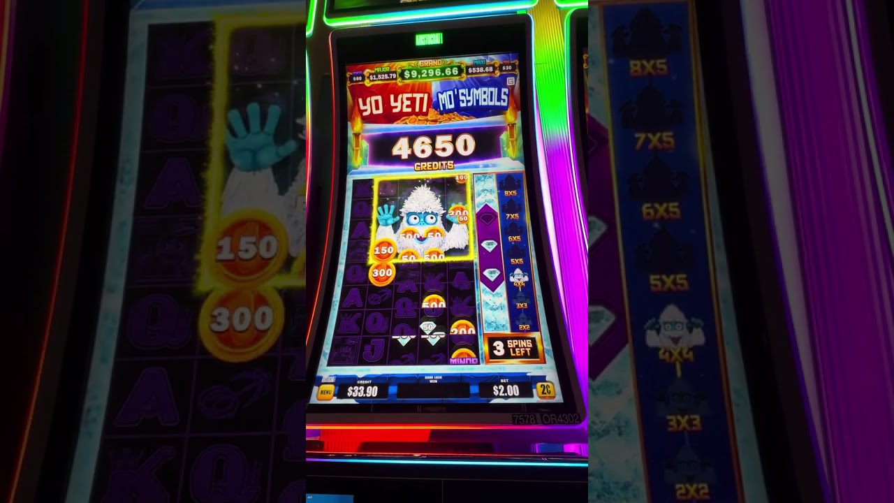 BIG WIN ON YO YETI, getting a double pop on Spooky Link! 