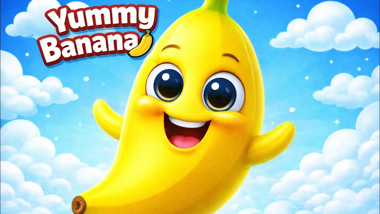 Yummy banana // Yummy banana cartoon // gungun kids song // New Bharjan 2026 