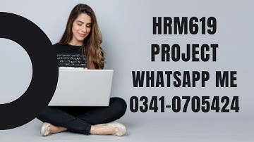 HRM619 Project hrm619