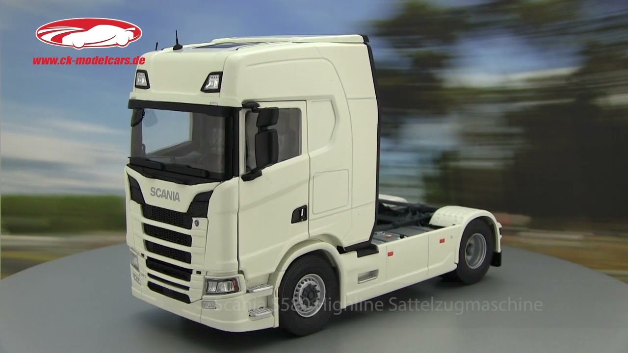 Miniature Scania S580 Highline Tracteur Routier 2021 Solido