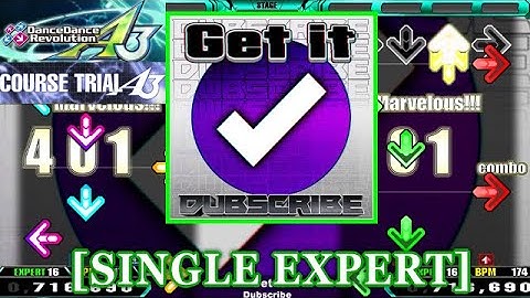 【DDR A3】 Get it [SINGLE EXPERT] 譜面確認＋Clap