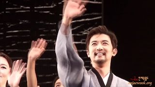 [영상] 20150814 명품배우 안재욱님, 뮤지컬 아리랑 커튼콜 (Ahn Jaewook)