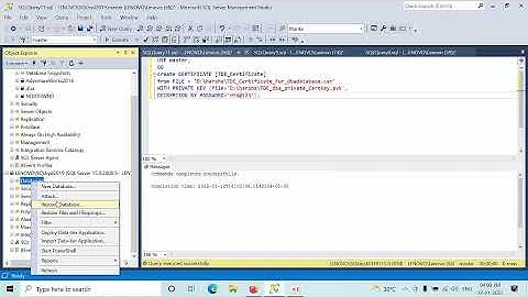 How To Configure TDE in SQL Server 2019 From Scratch