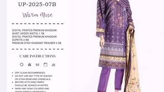 Winter Collection Pakistani khaddar suit Pakistani suit