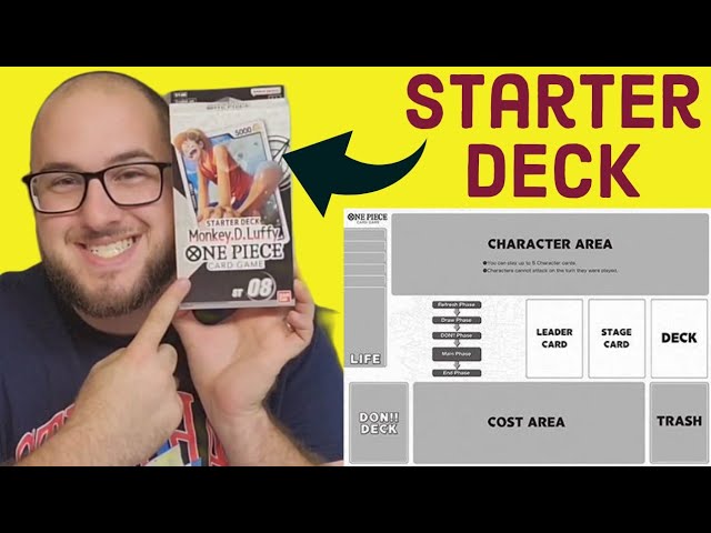 One Piece TCG | How to Play | Starter Deck | Luffy One Piece TCG | How to Play | Starter Deck | Luffy