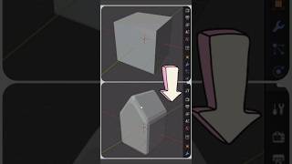 Simple Cube to Rounded House in Blender | Modeling Beginner Tutorial #Shorts