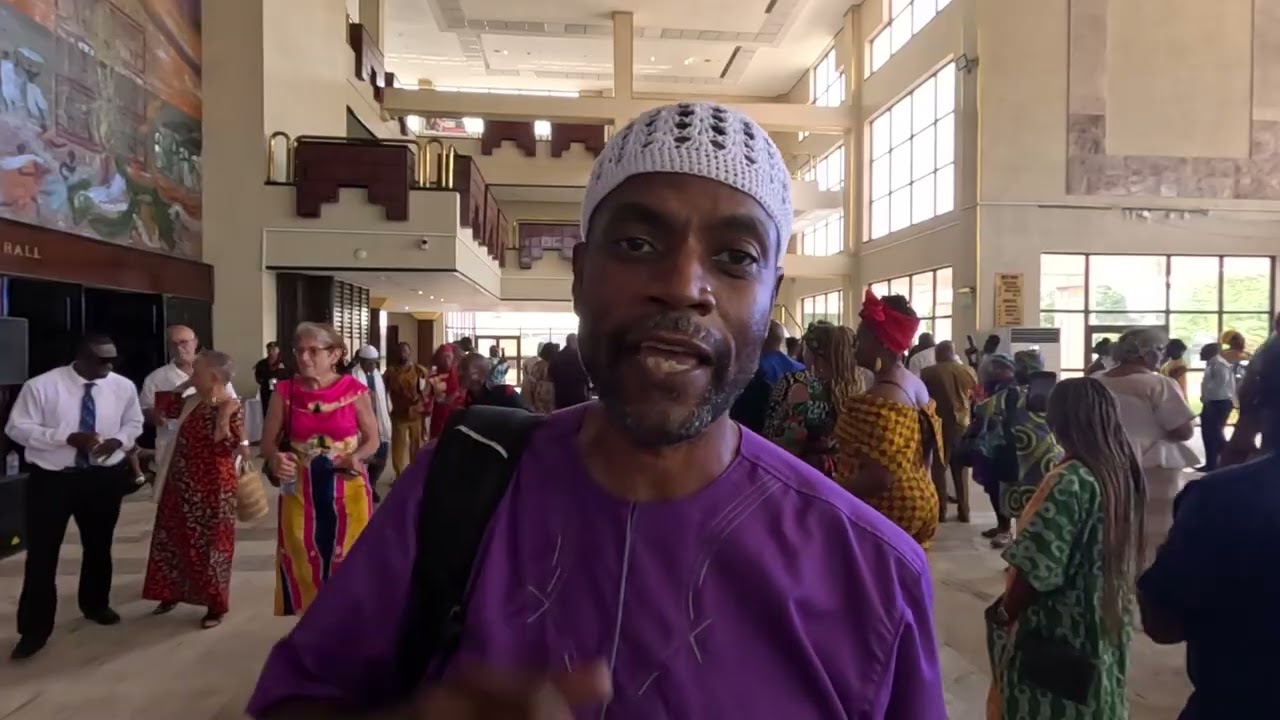 ⁣GoBlack2Africa interviewed by Ɔbenfo Ọbádélé Kambon at Ghana Citizenship Ceremony 2026