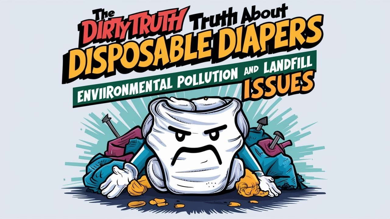 The Dirty Truth About Disposable Diapers: Environmental Pollution and Landfill Issues