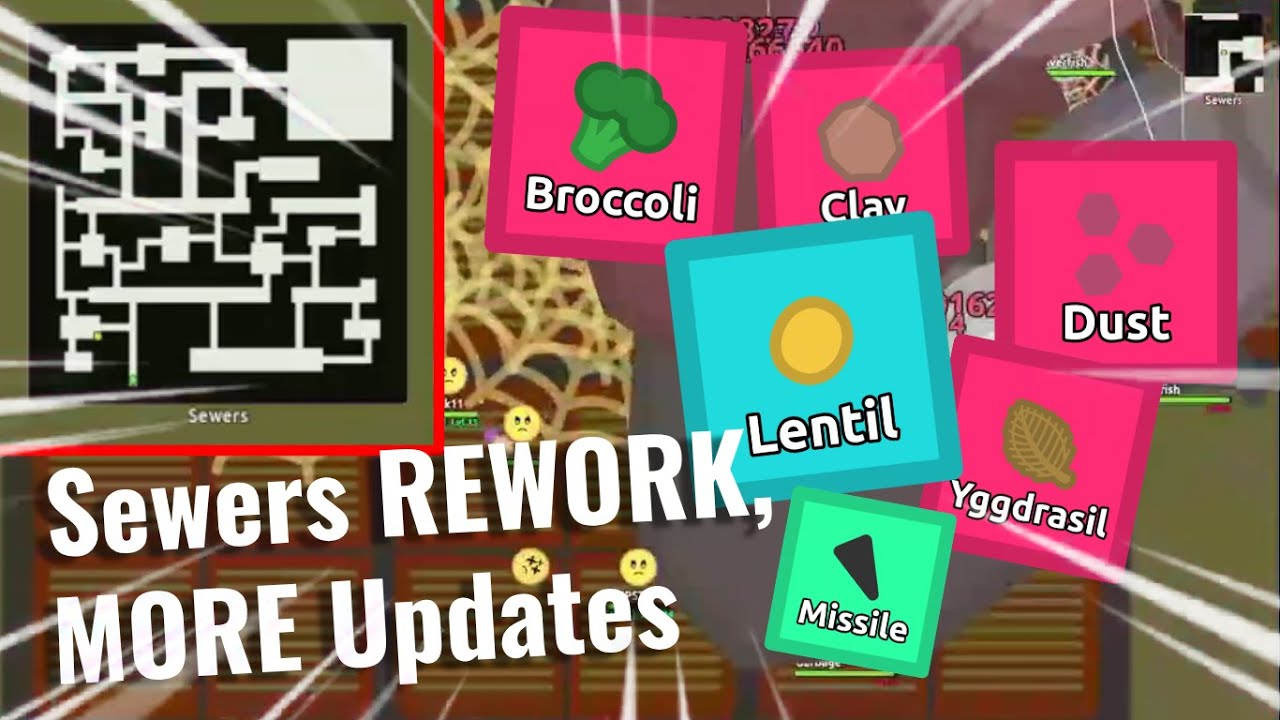 Sewers Expansion Advice + Updates Part 3 Summary | Florr.io