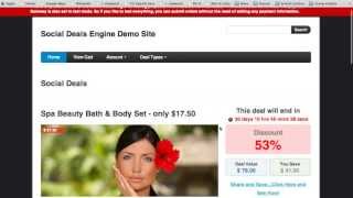 Social Deals Engine Plugin for Wordpress Demo screenshot 5