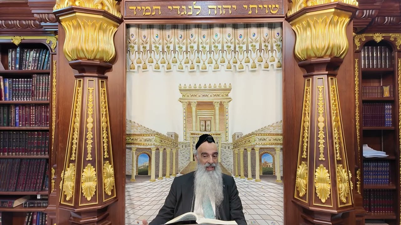 הרב מאיר דוד שמואלי - האוצר היומי סדר י'