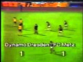 SG Dynamo Dresden vs FC de Metz 24 OCT 1984 Cup Winners' Cup 1984 85