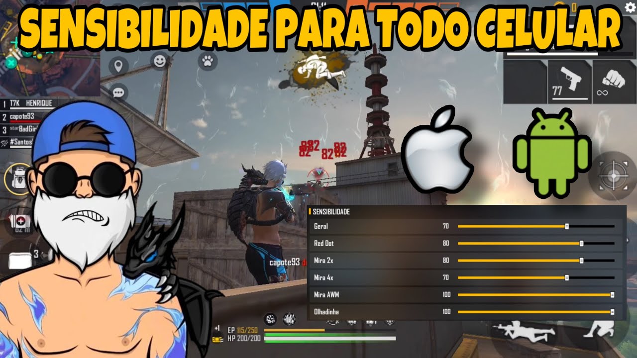 MOBILE XITADO NO FREE FIRE! 