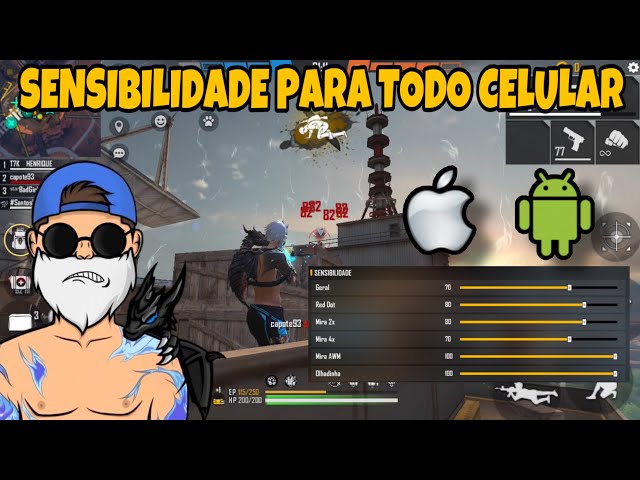 MOBILE XITADO NO FREE FIRE! 