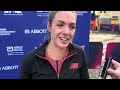 Elle St. Pierre happy to be back running strong after giving birth in May 2025