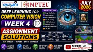 Deep Learning for Computer Vision Week 4 Assignment Answers 2026 | NPTEL July 2026 | NPTEL