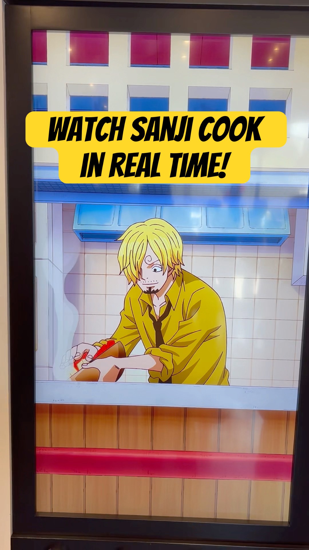 Next time you visit ONE PIECE Cafe Los Angeles, catch Sanji make a