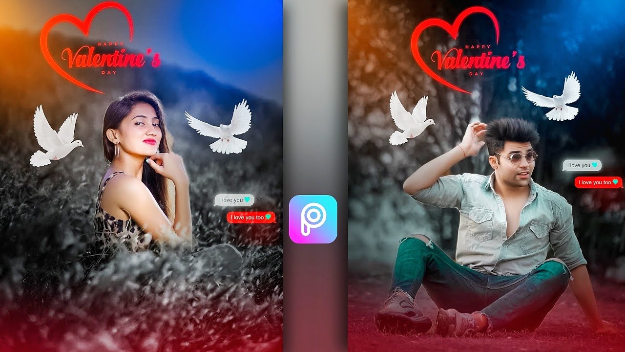Valentine day Special Photo editing | valentine day photo editing 2022 | crush Photo Editing