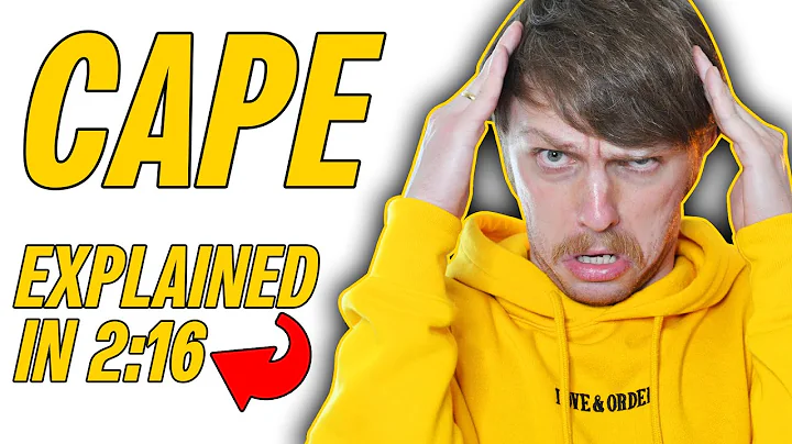 WHAT IS CAPE RATIO SHILLER P/E RATIO? (EASIEST EXPLANATION) Straight to the Point #STTP #279