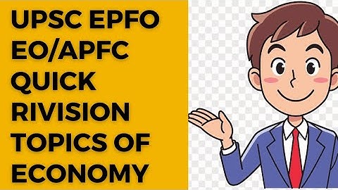 UPSC EPFO EO/Apfc Quick revision topics of economy! Imp topic of economy  #epfoapfc #upsc #epfoapfc