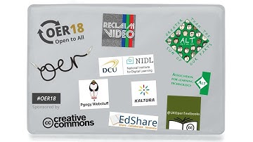 #OER18 Sessions 1947, 1946 and 1939