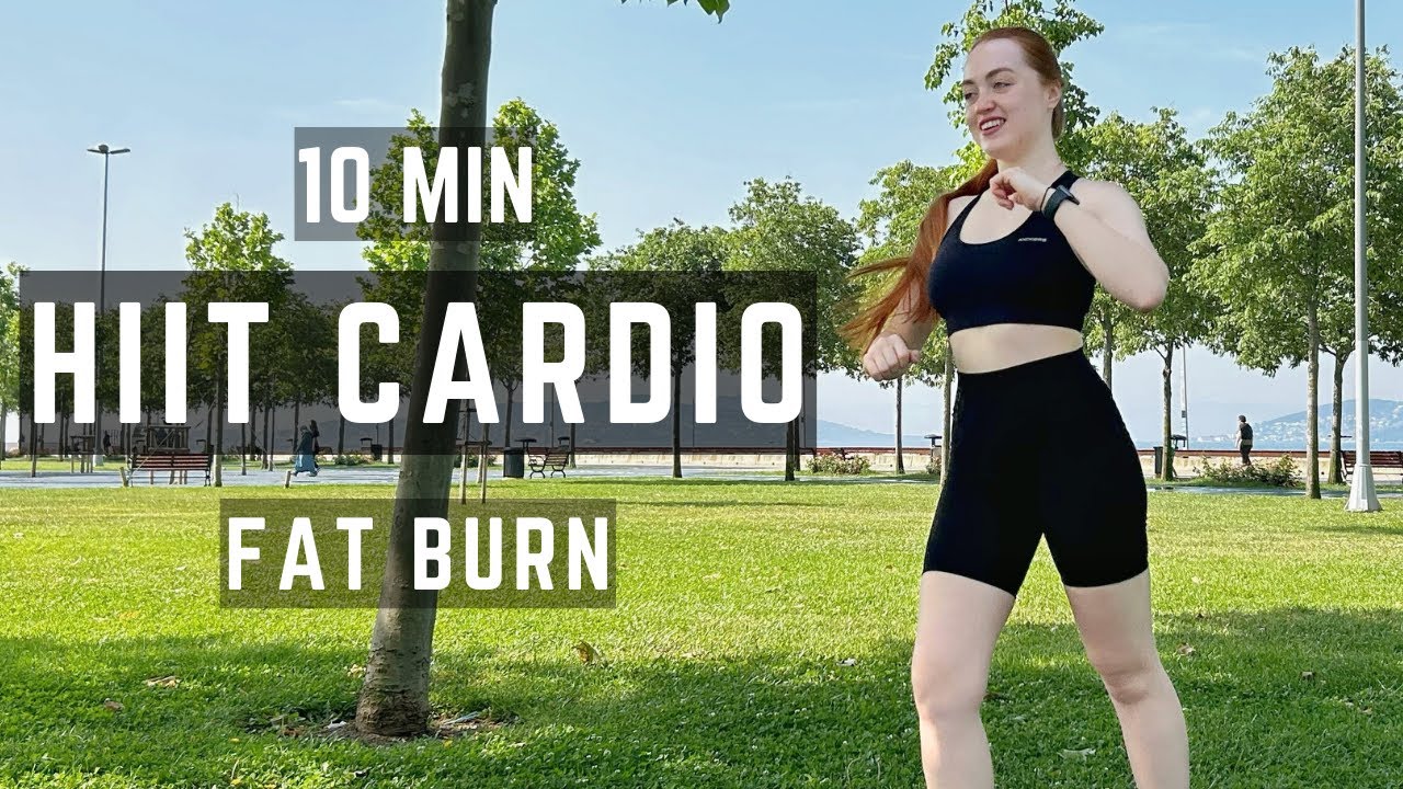CARDIO WORKOUT - Full Body Fat Burn - 10 min - No Repeat, No Equipment ...