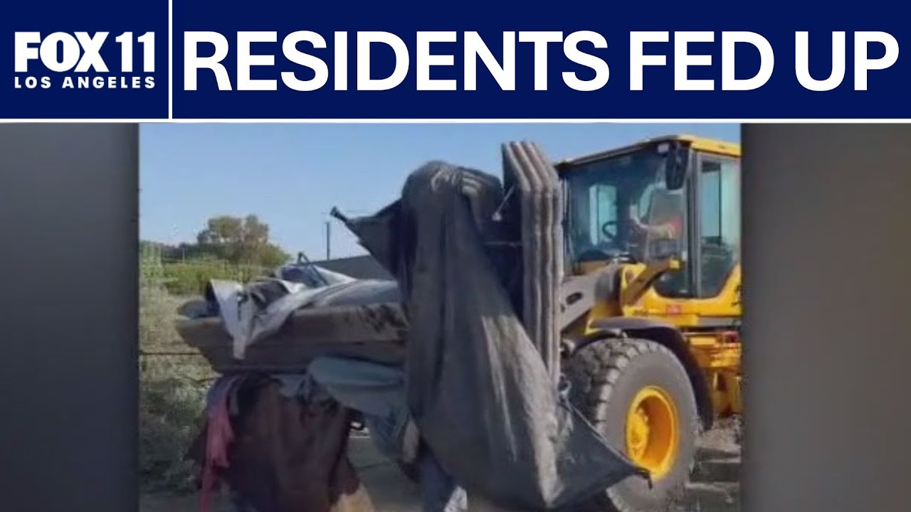 Bulldozers move into Marina del Rey encampment | FOX 11 LA