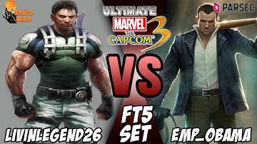 UMVC3 Parsec FT5 Set - livinlegend26 VS EMP_Obama