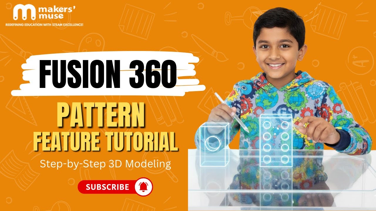 How to Use the Pattern Feature in Fusion 360 | Step-by-Step 3D Modeling ...