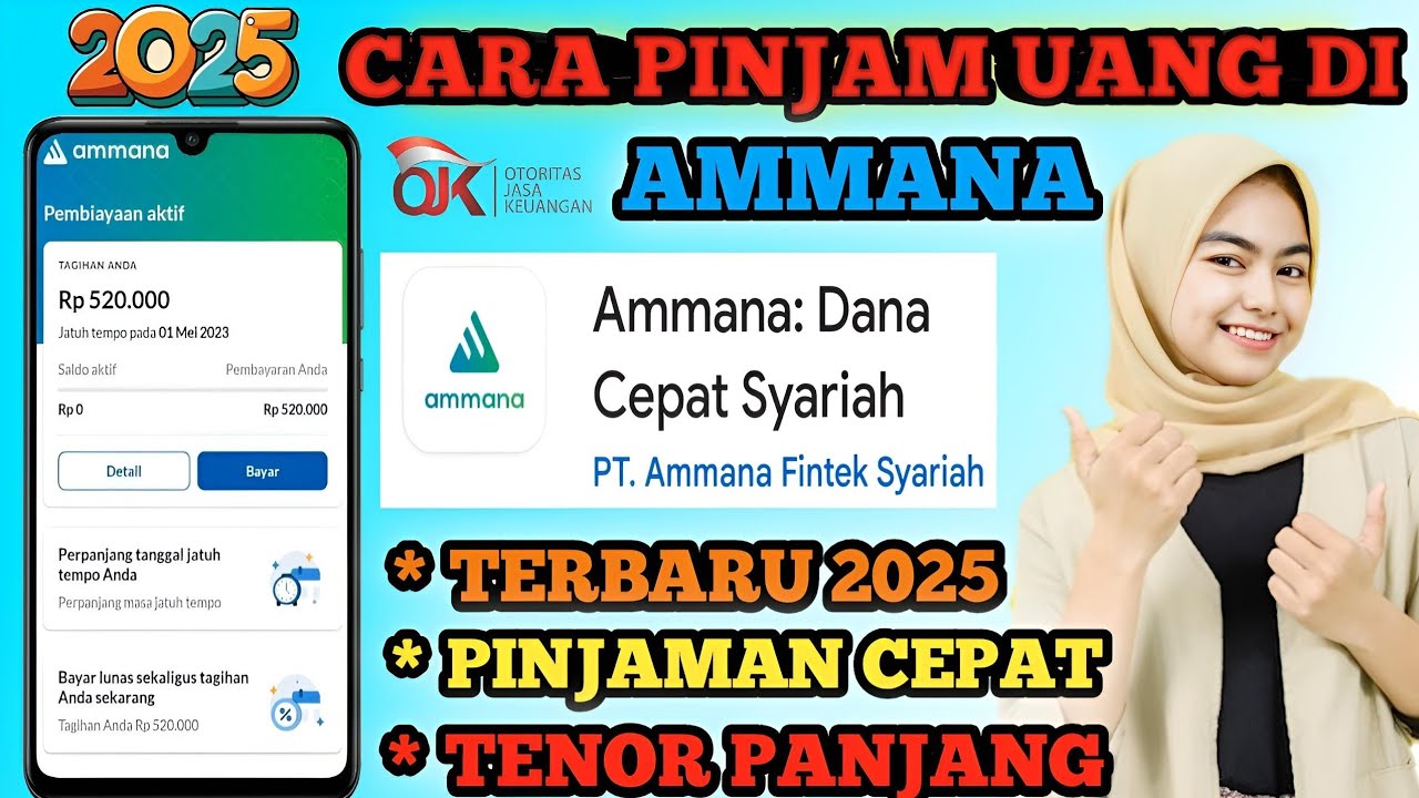 TERBARU.!! CARA PINJAM UANG DI AMMANA | PINJAMAN ONLINE DI AMMANA MUDAH CAIR 2025
