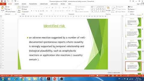 Pharmacovigilance lec 21 RMP ,  introduction and safety concerns