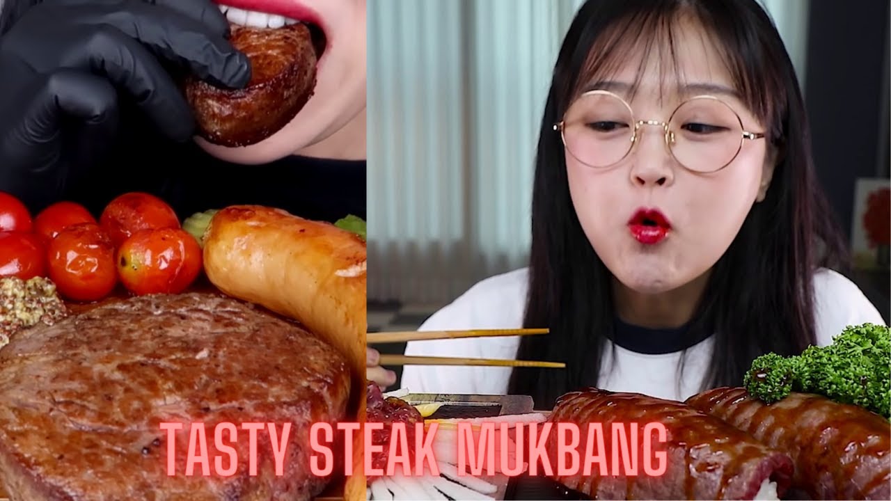 Steak Mukbang that will get you hungry